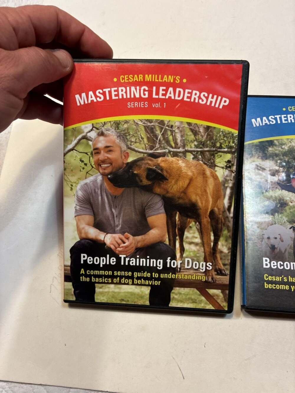 Lot of 3 Volumes 1-3 Cesar Millan's Mastering Leadership Seies for Dogs DVD